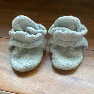 Grey Zutano Booties